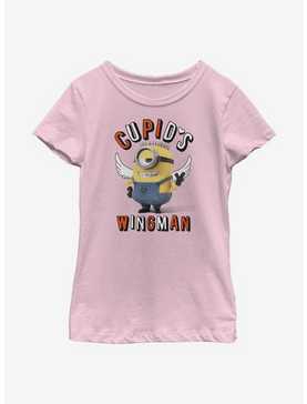Minions Cupid's Wing Man Youth Girls T-Shirt, , hi-res