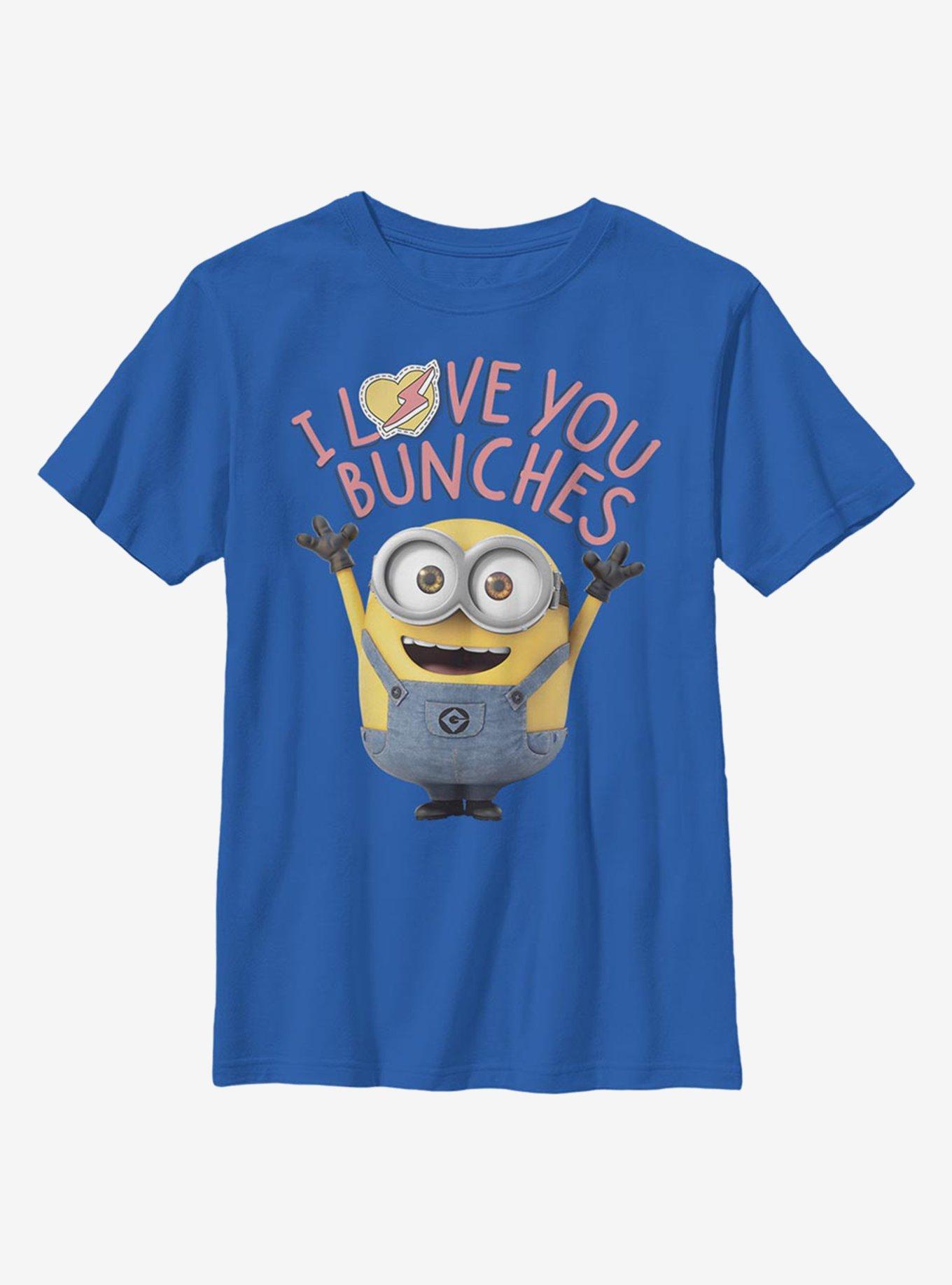 Minions Banana Love Youth T-Shirt, , hi-res
