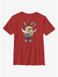 Minions Cupid's Wing Man Youth T-Shirt, RED, hi-res