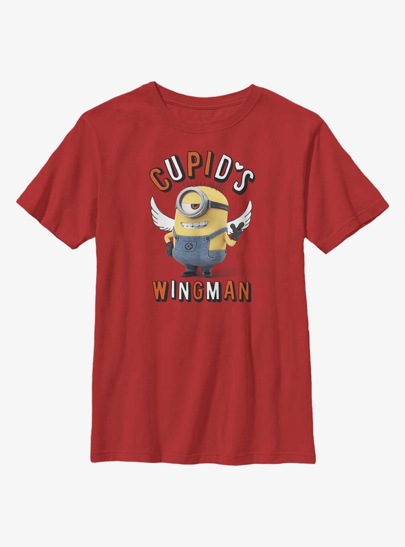 Minions Cupid's Wing Man Youth T-Shirt, , hi-res