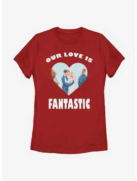 Marvel Fantastic Four Fantastic Love Womens T-Shirt, , hi-res