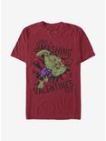 Marvel Hulk Smashing Valentine T-Shirt, CARDINAL, hi-res