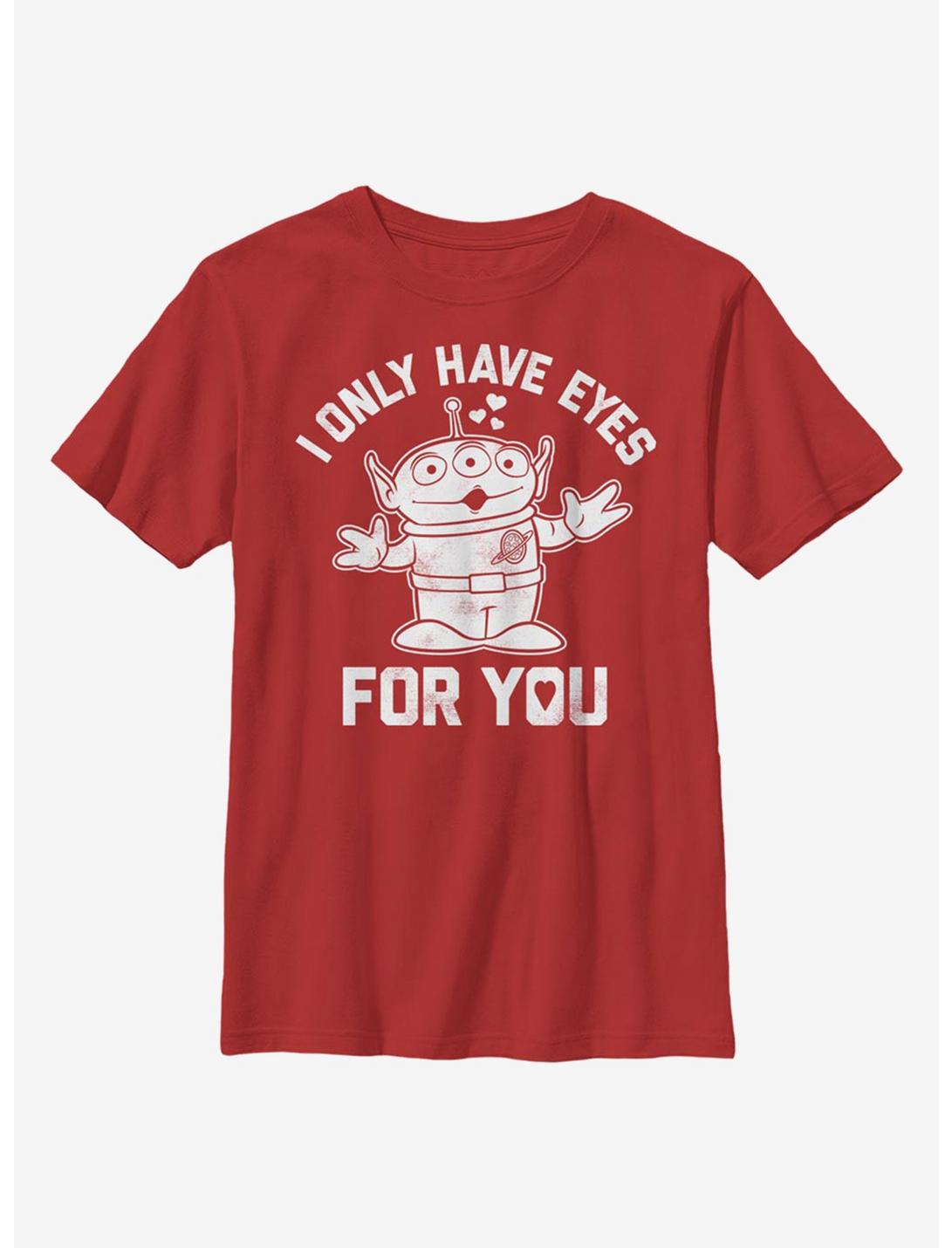 Disney Pixar Toy Story Alien Eyes For You Youth T-Shirt, RED, hi-res
