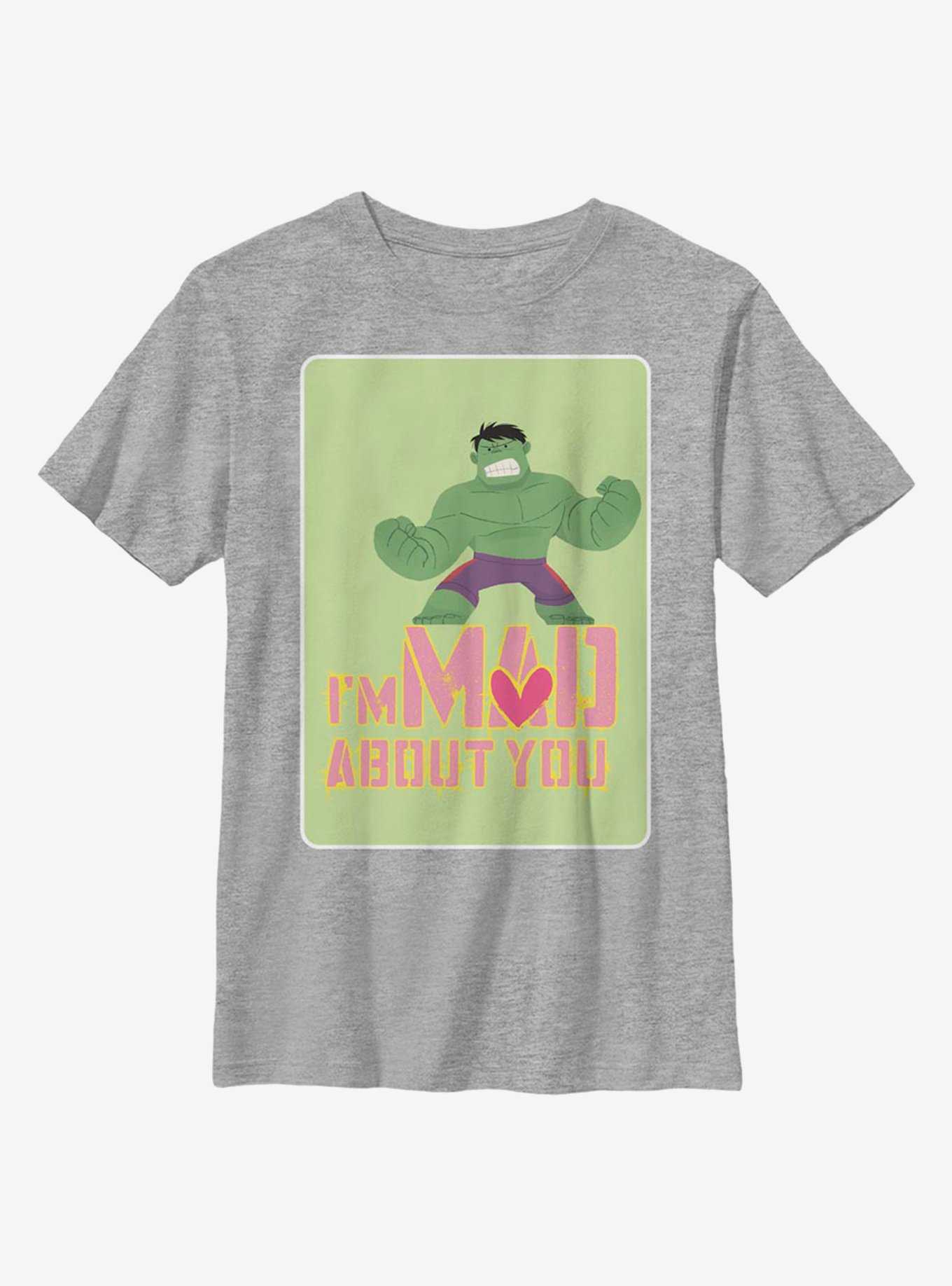 Marvel Hulk Mad Love Youth T-Shirt, , hi-res