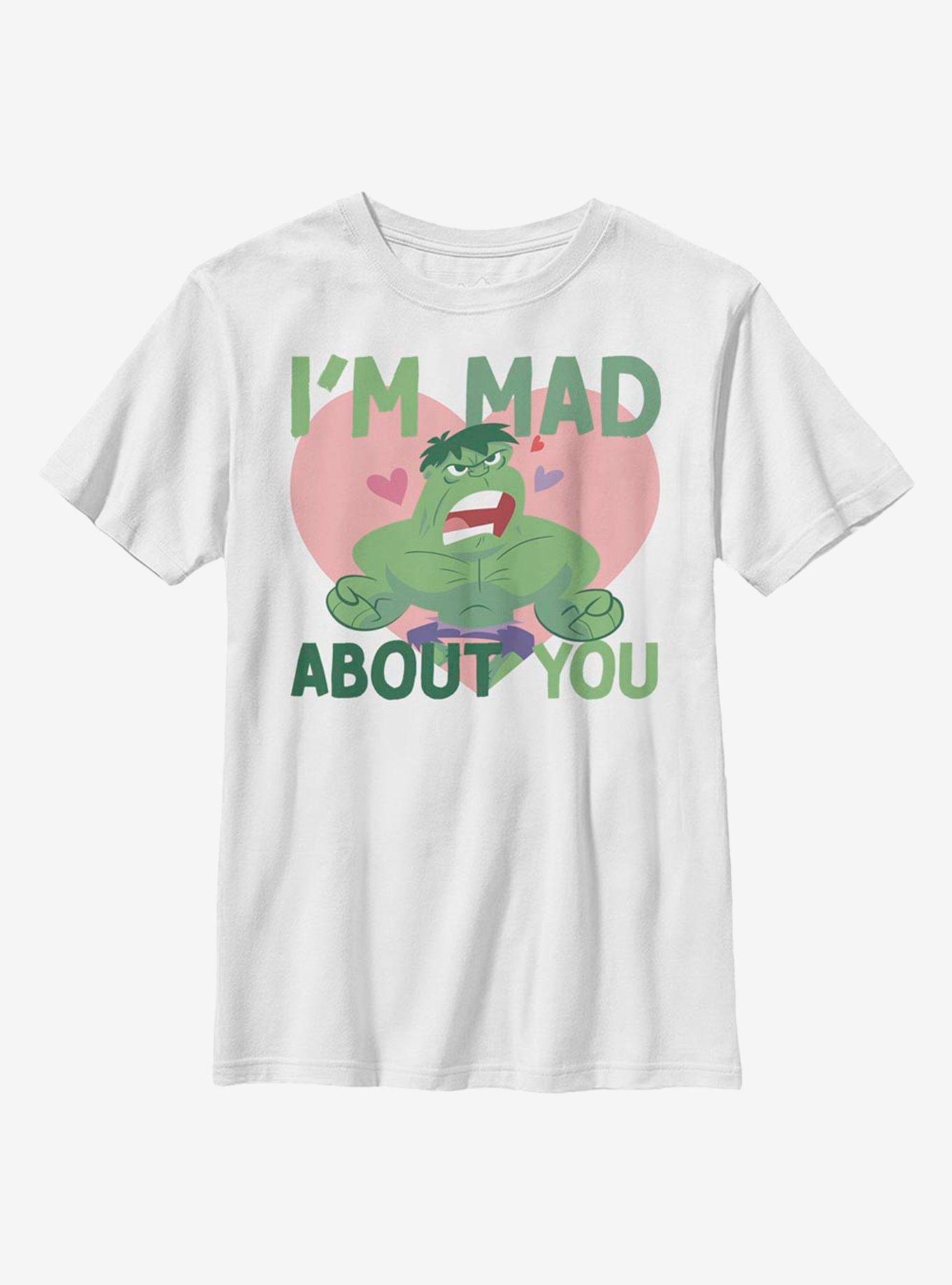 Marvel Hulk Mad Love Youth T-Shirt, , hi-res