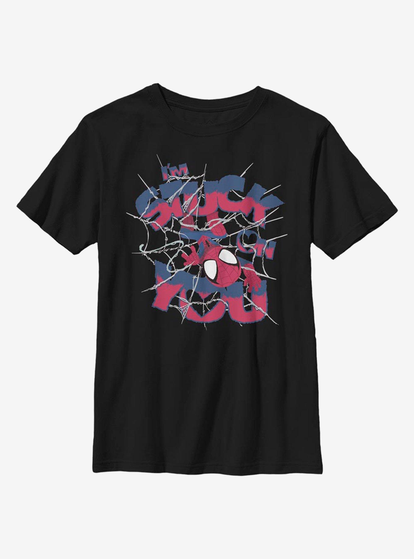 Marvel Spider-Man Stuck On You Youth T-Shirt, , hi-res