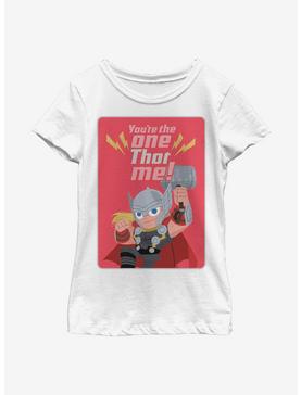 Marvel Thor One Thor Me Youth Girls T-Shirt, , hi-res