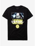 Naruto Shippuden Earth Day Kakashi Lightning T-Shirt, BLACK, hi-res