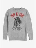 Star Wars R2D2 You R2 Cute Sweatshirt, ATH HTR, hi-res