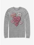 Star Wars Candy Hearts Long-Sleeve T-Shirt, ATH HTR, hi-res