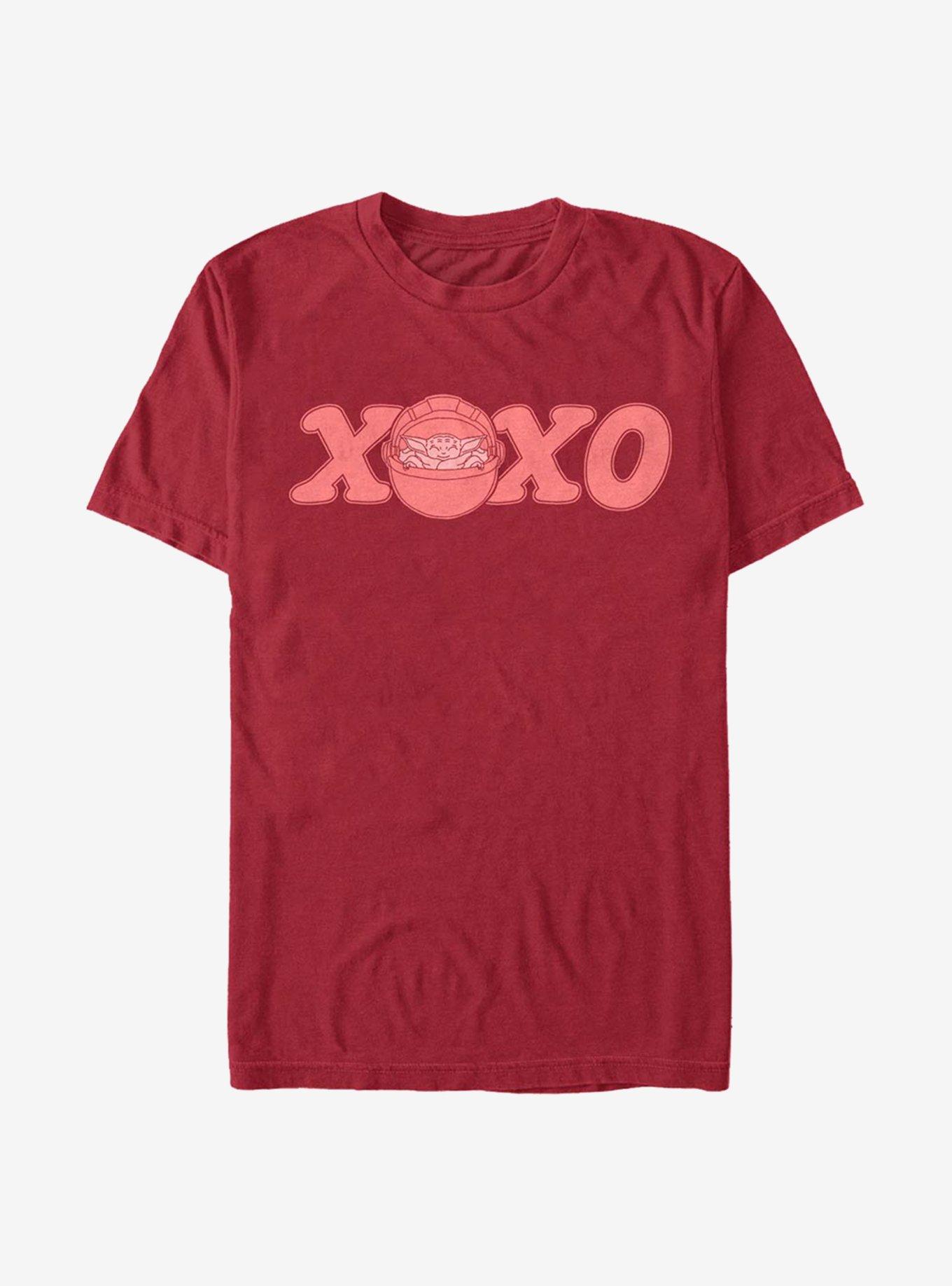 Star Wars The Mandalorian XOXO The Child T-Shirt, CARDINAL, hi-res