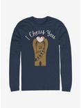 Star Wars Chewie Chewse You Long-Sleeve T-Shirt, NAVY, hi-res