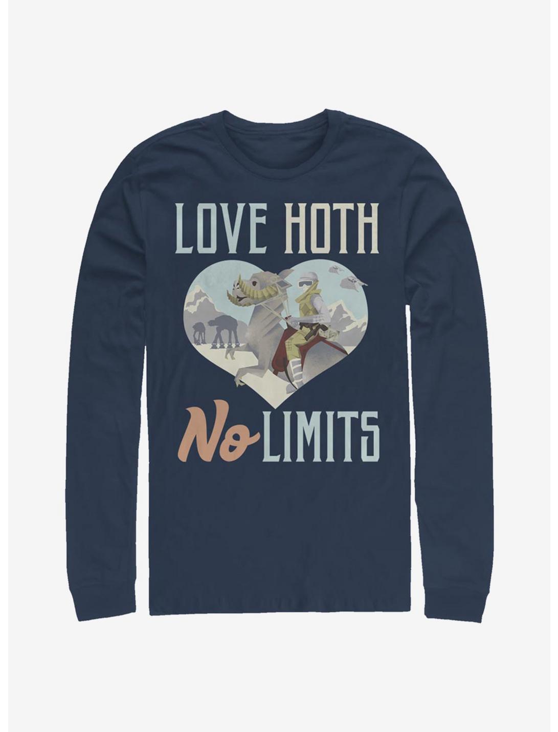 Star Wars Hoth Love Long-Sleeve T-Shirt, NAVY, hi-res