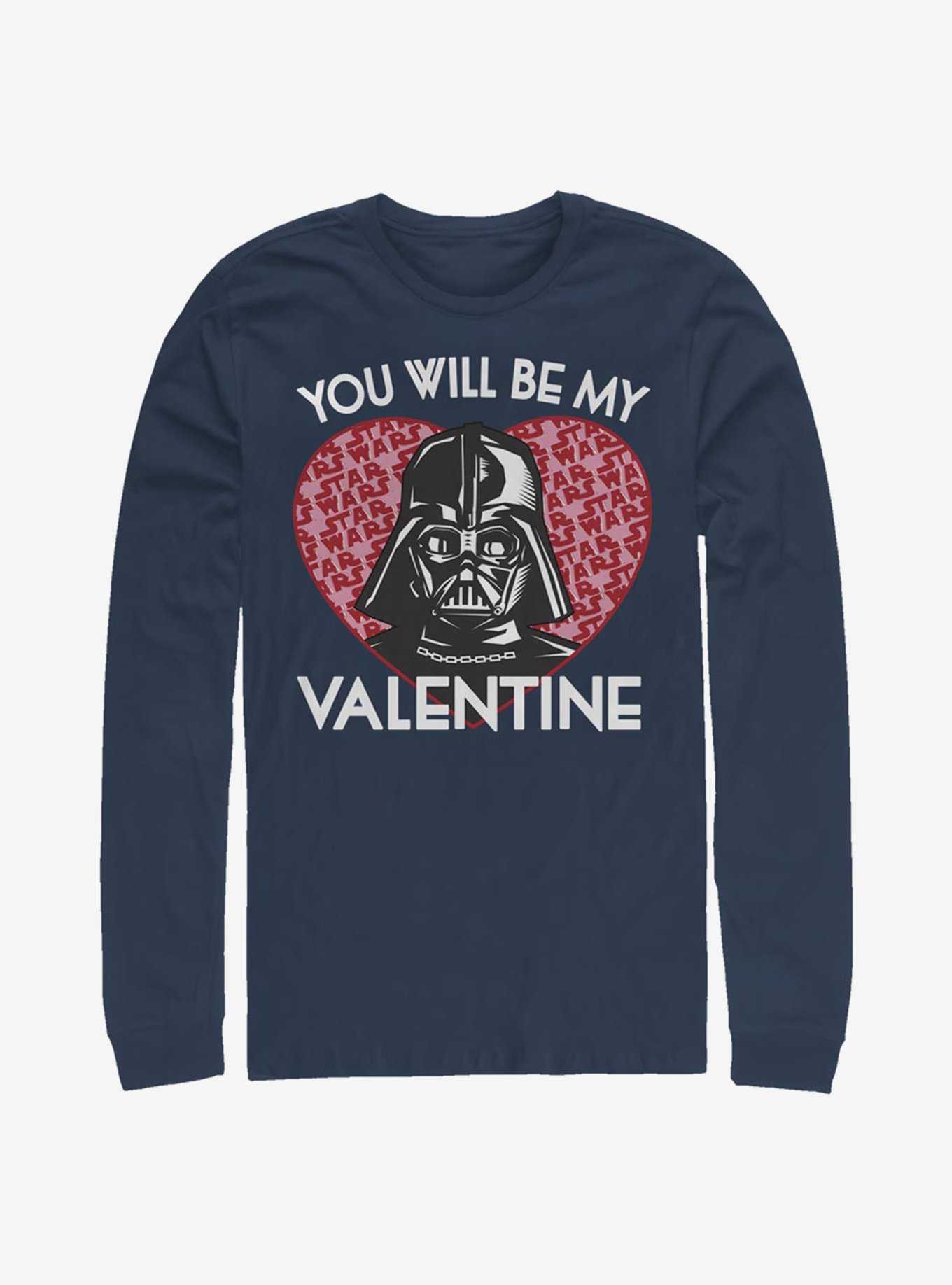 Star Wars Darth Vader Valentine Long-Sleeve T-Shirt, , hi-res