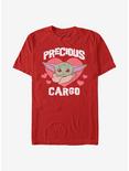 Star Wars The Mandalorian Precious Cargo The Child T-Shirt, RED, hi-res