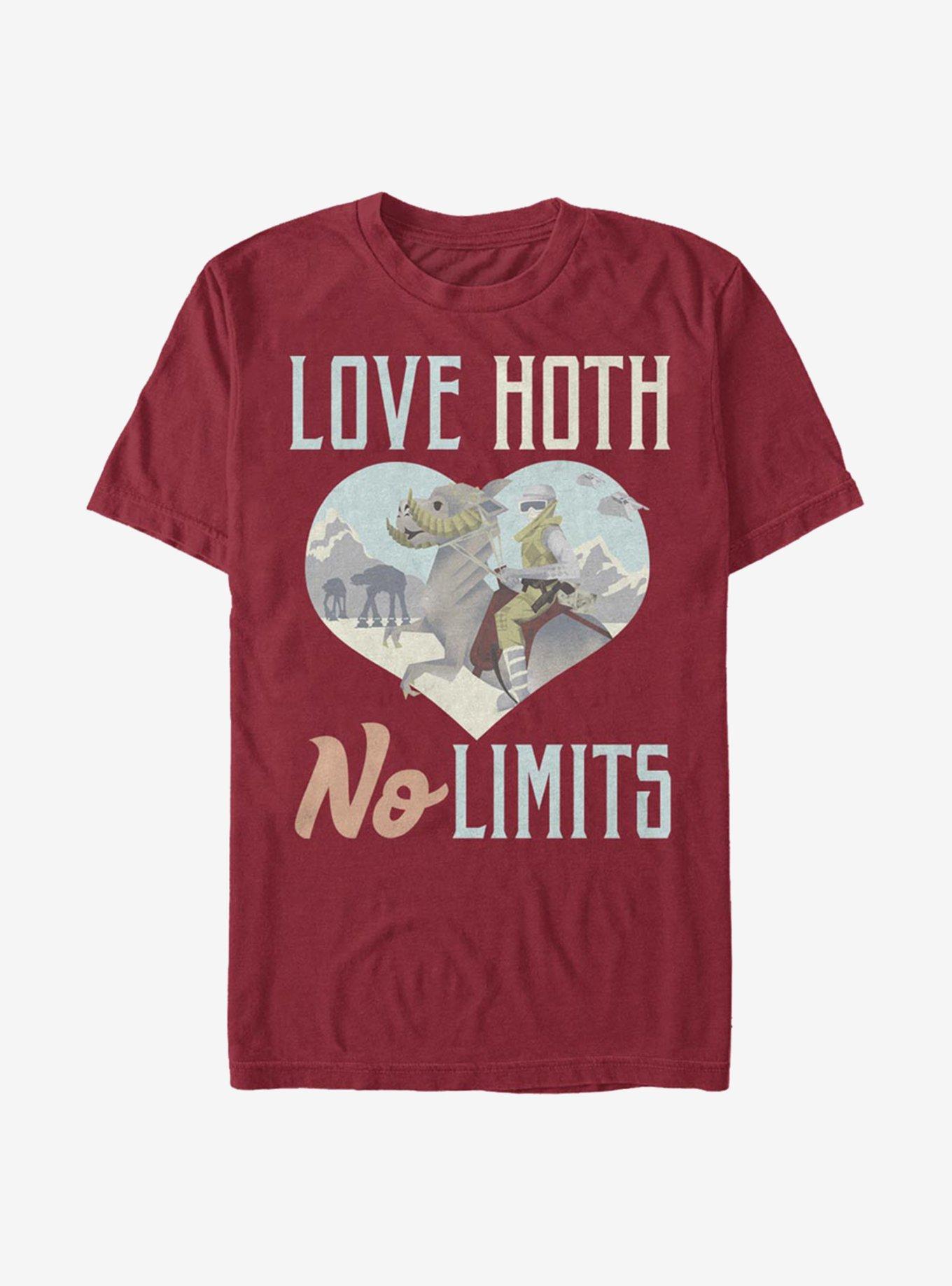 Star Wars Hoth Love T-Shirt, CARDINAL, hi-res