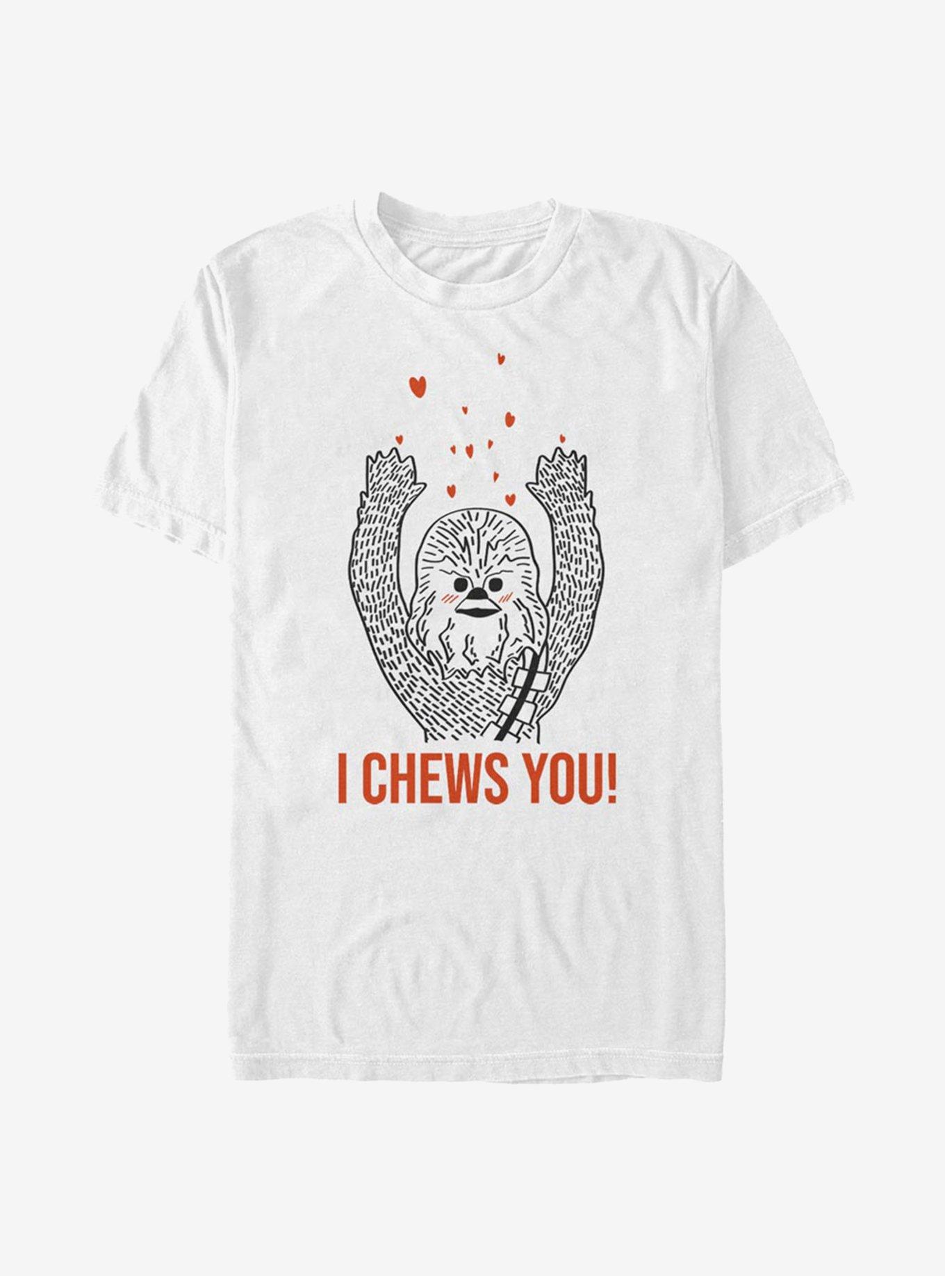 Star Wars I Chews You Chewie T-Shirt, WHITE, hi-res