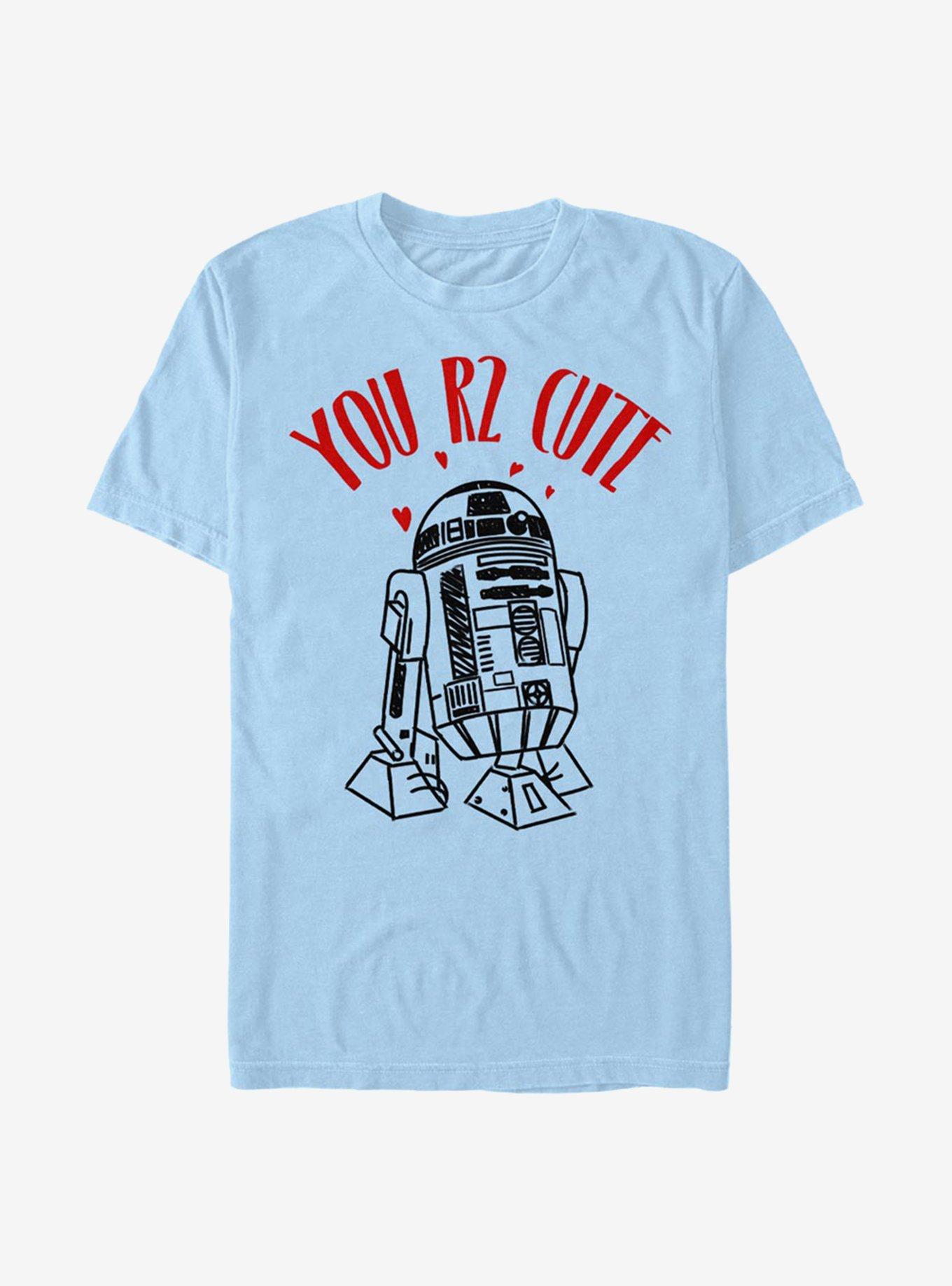 Star Wars R2D2 You R2 Cute T-Shirt, LT BLUE, hi-res