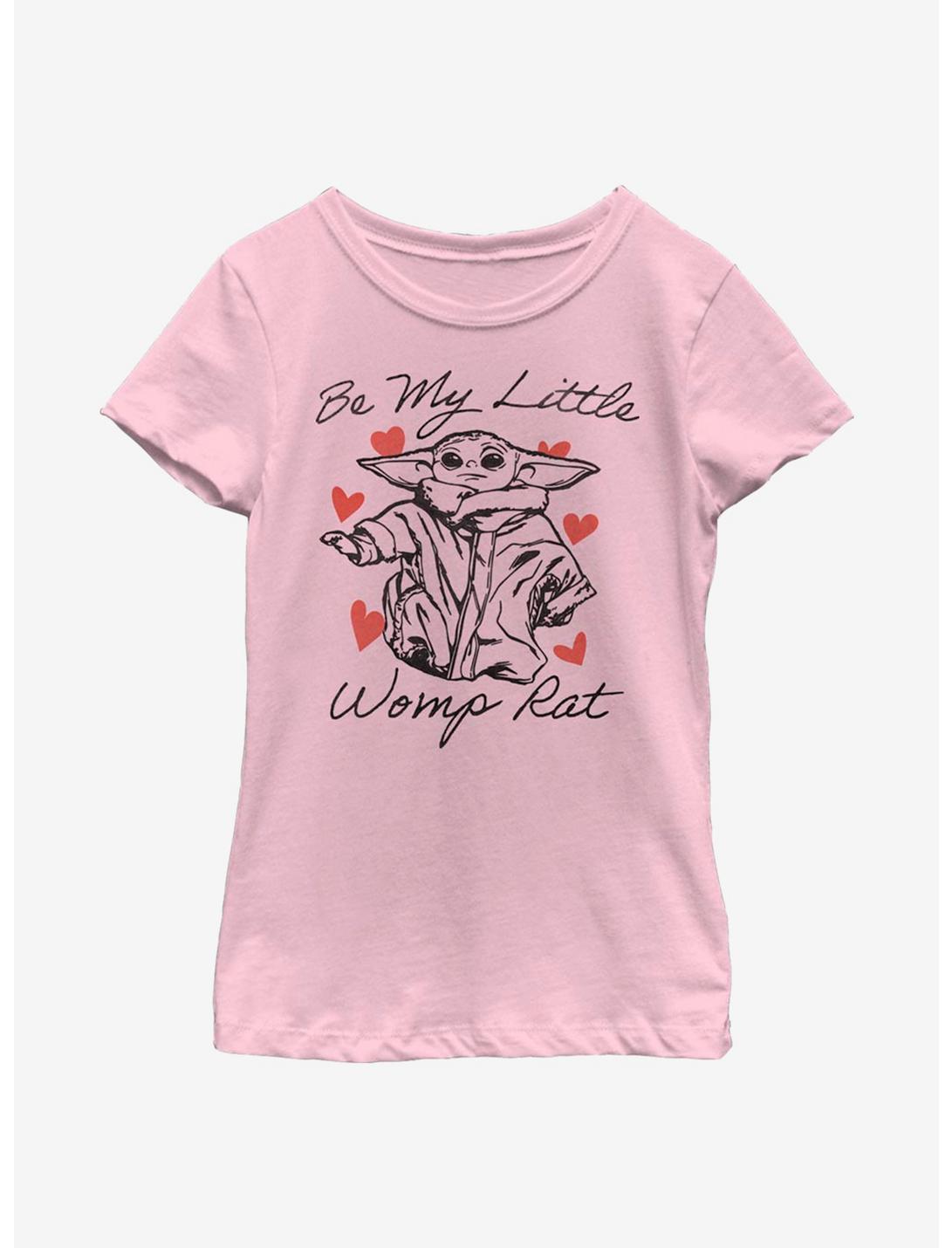 Star Wars The Mandalorian The Child Be My Womp Rat Youth Girls T-Shirt, PINK, hi-res