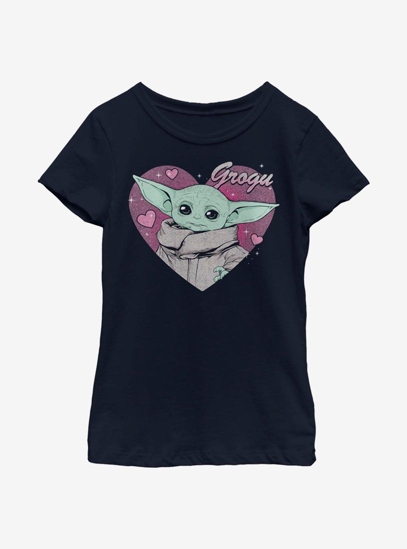 Star Wars The Mandalorian The Child Valentine Youth Girls T-Shirt, , hi-res