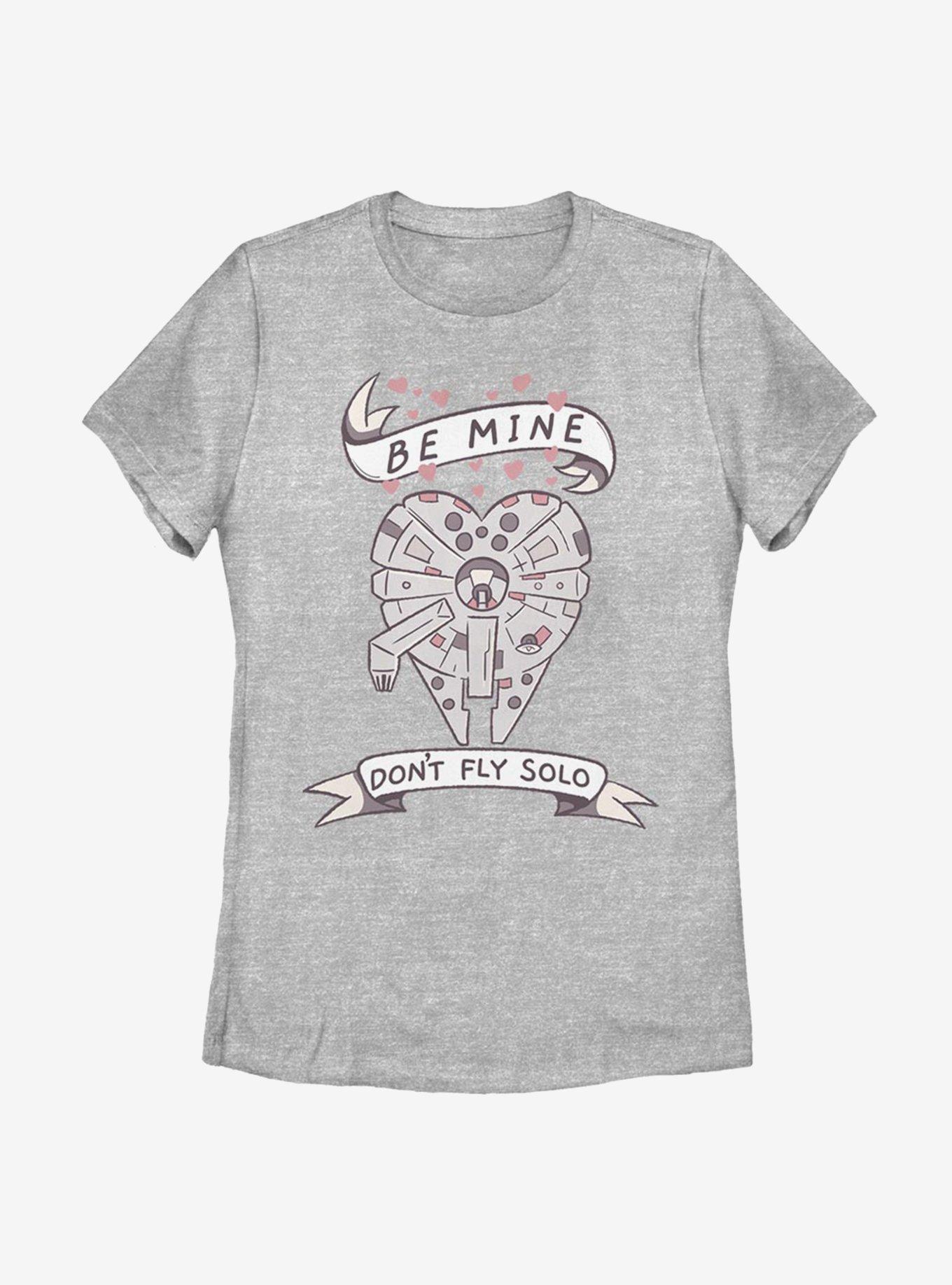 Star Wars Be Mine Falcon Womens T-Shirt, , hi-res