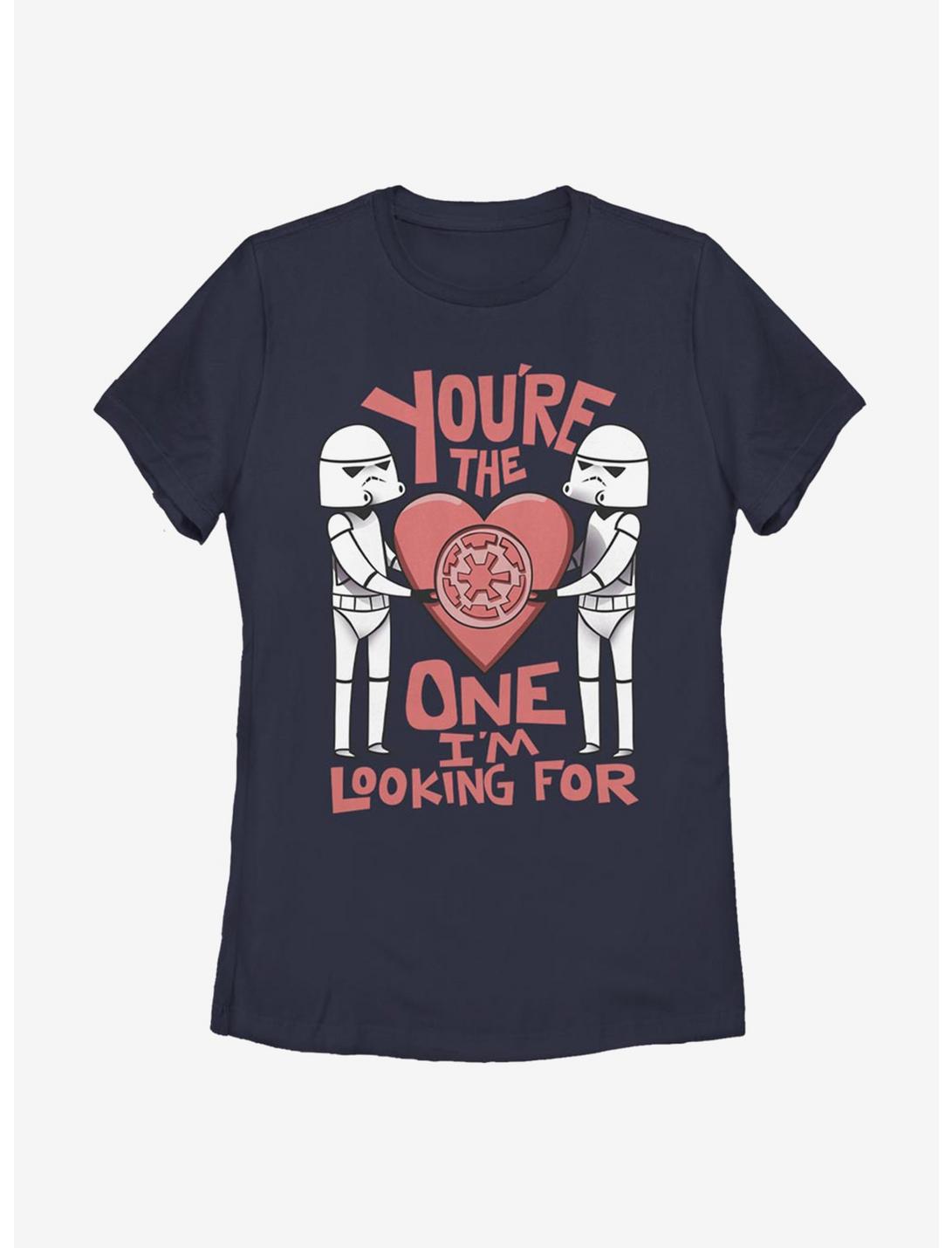 Star Wars Droid Looking For Womens T-Shirt, NAVY, hi-res