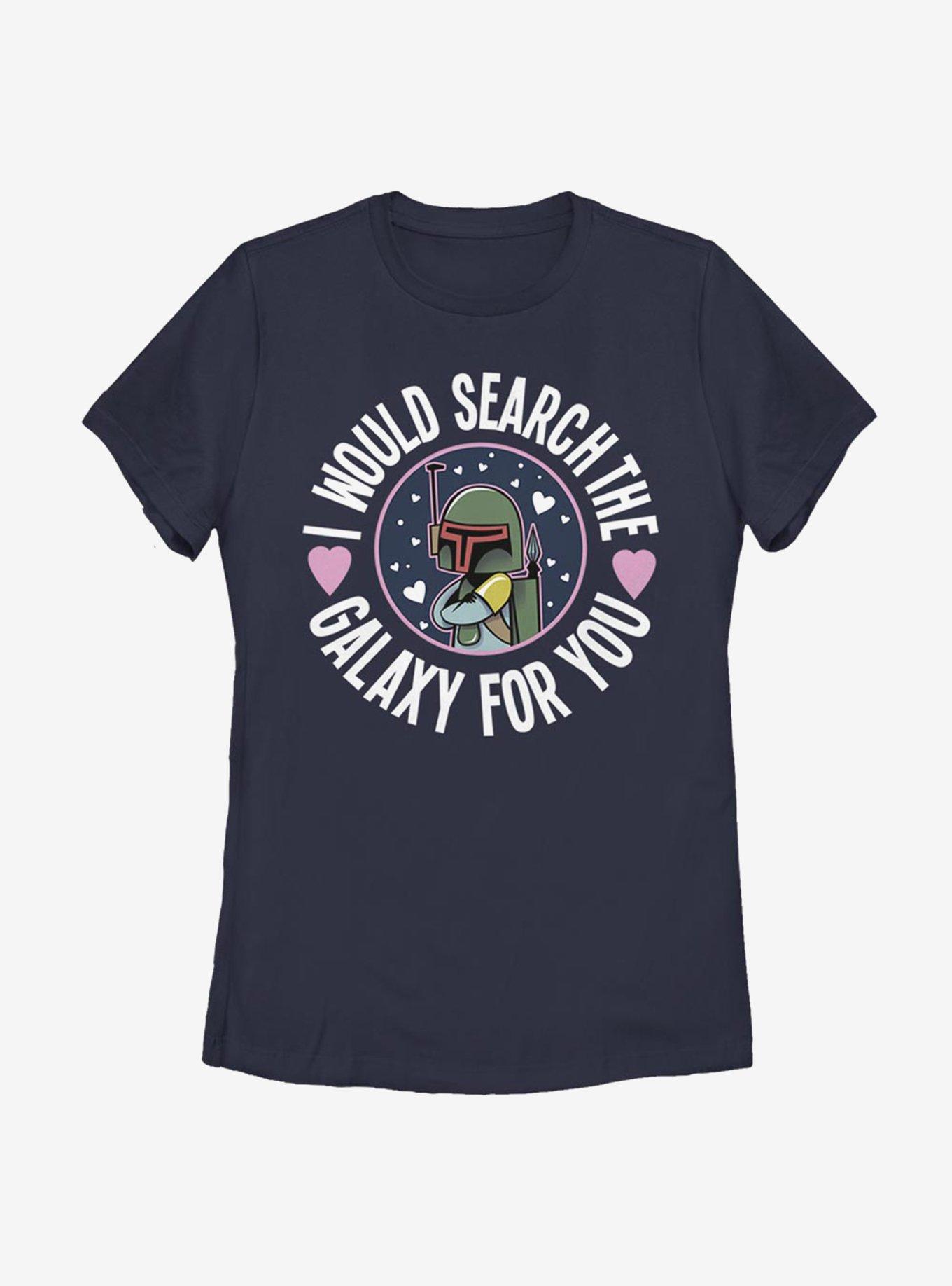 Star Wars Boba Search The Galaxy Womens T-Shirt, , hi-res