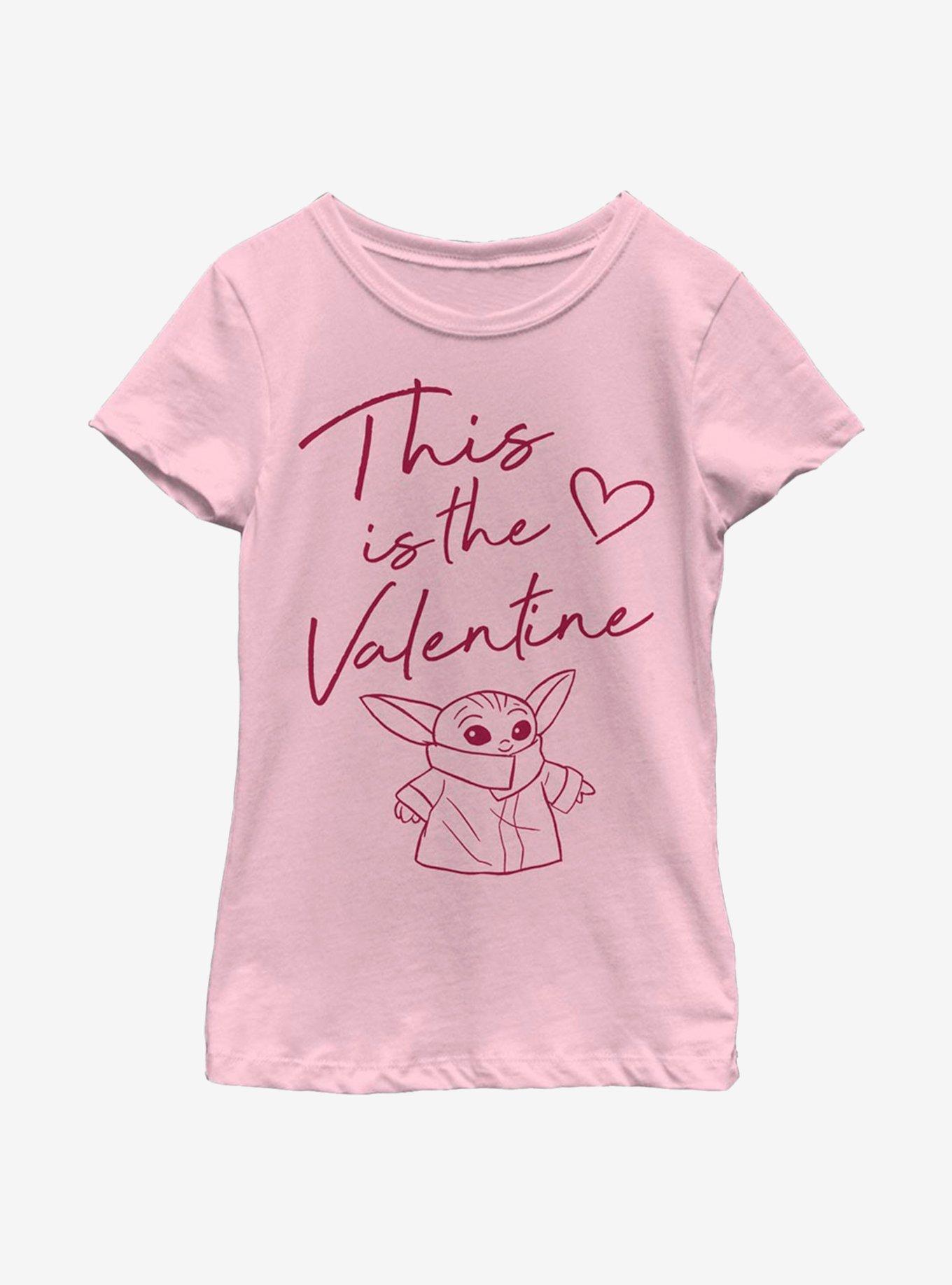 Star Wars The Mandalorian The Child This Valentine Youth Girls T-Shirt, , hi-res
