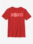 Star Wars The Mandalorian XOXO The Child Youth T-Shirt, RED, hi-res