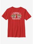Star Wars The Mandalorian The Child Little Valentine Youth T-Shirt, RED, hi-res
