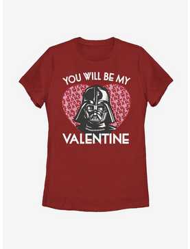 Star Wars Darth Vader Valentine Womens T-Shirt, , hi-res