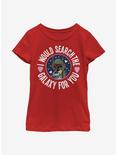 Star Wars Boba Search The Galaxy Youth Girls T-Shirt, RED, hi-res