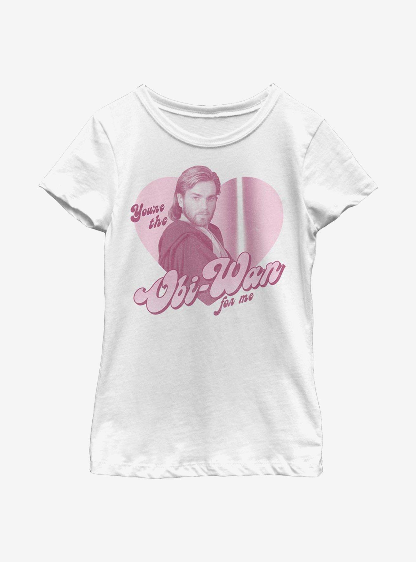Star Wars Obi-Wan For Me Youth Girls T-Shirt