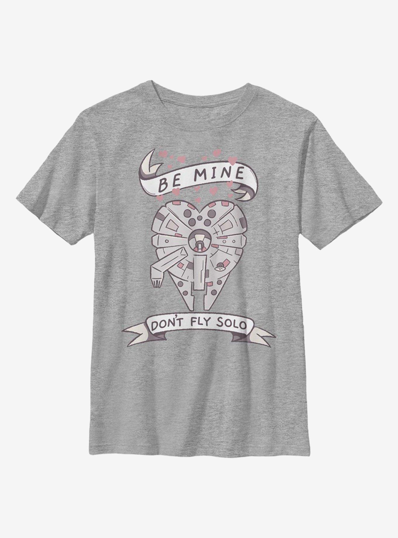 Star Wars Be Mine Falcon Youth T-Shirt, , hi-res