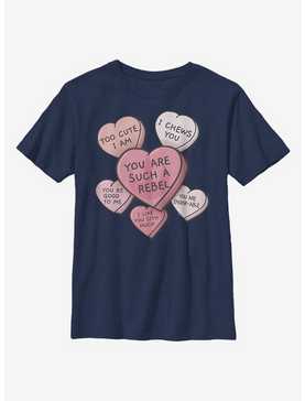 Star Wars Candy Hearts Youth T-Shirt, , hi-res