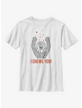 Star Wars I Chews You Chewie Youth T-Shirt, , hi-res