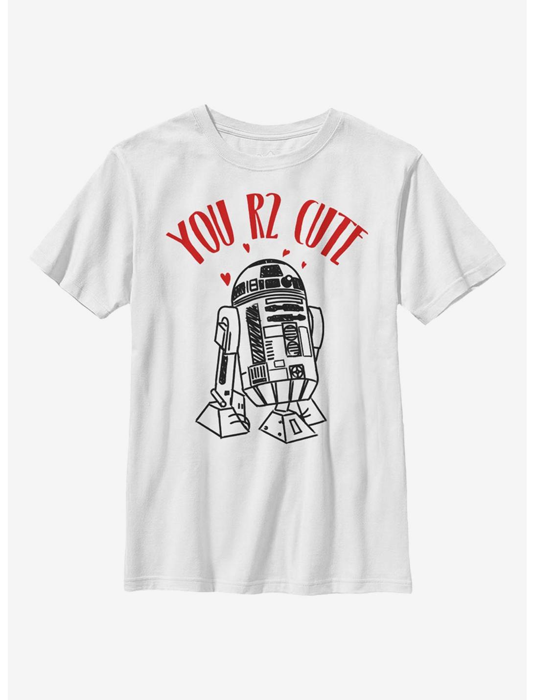 Star Wars R2D2 You R2 Cute R2D2 Youth T-Shirt, WHITE, hi-res
