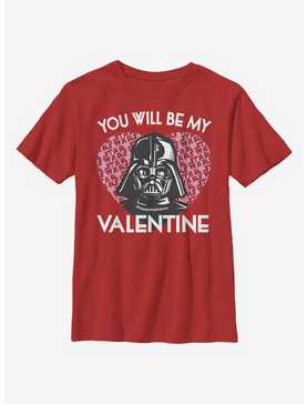 Star Wars Darth Vader Valentine Youth T-Shirt, , hi-res