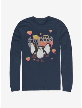 Star Wars Porg Hearts Long-Sleeve T-Shirt, , hi-res