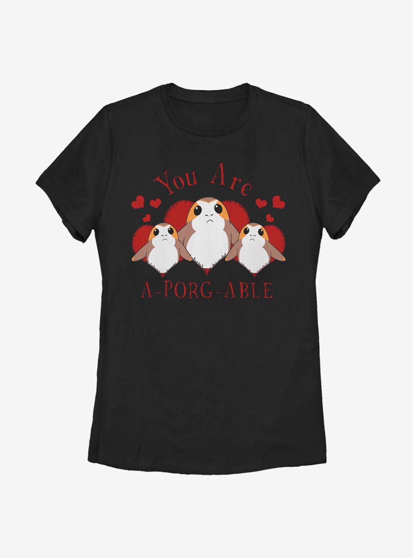 Star Wars A-Porg-Able Womens T-Shirt, , hi-res