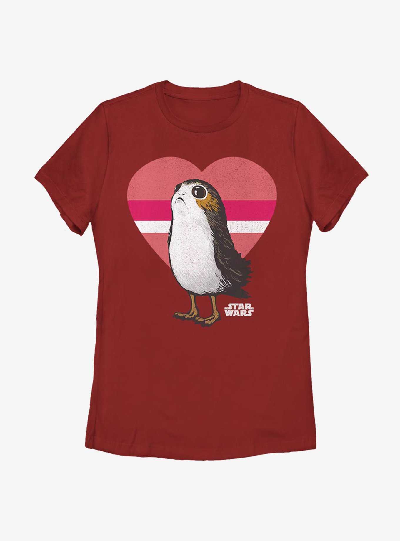 Star Wars Porg Love Womens T-Shirt, , hi-res
