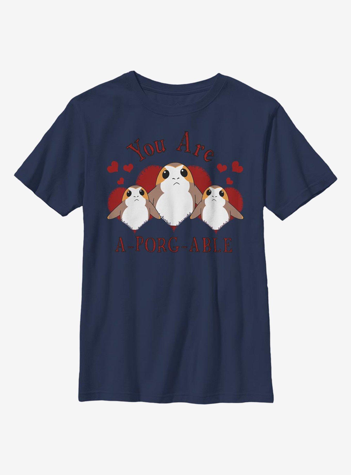 Star Wars A-Porg-Able Youth T-Shirt, , hi-res