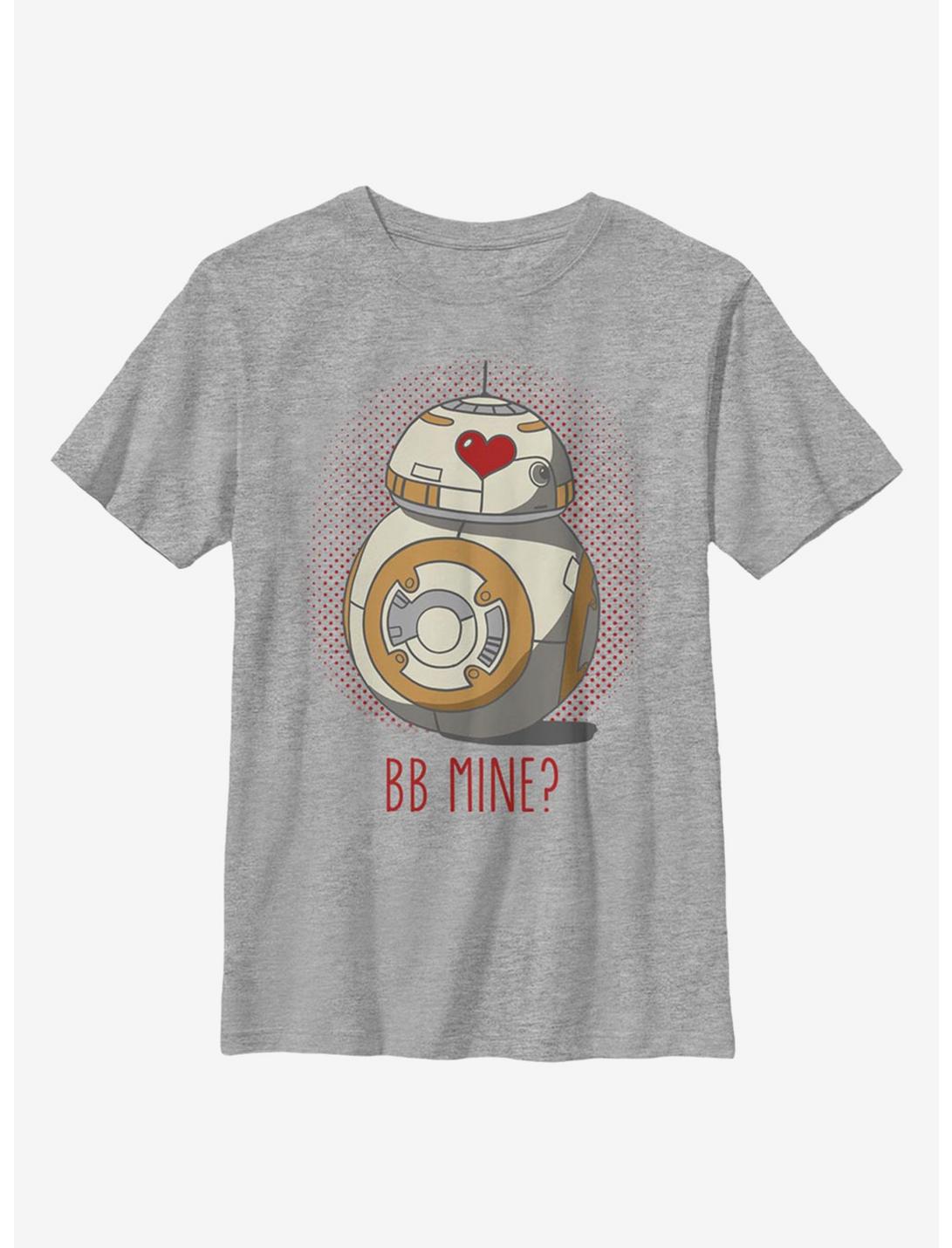 Star Wars BB-8 Mine Youth T-Shirt, ATH HTR, hi-res