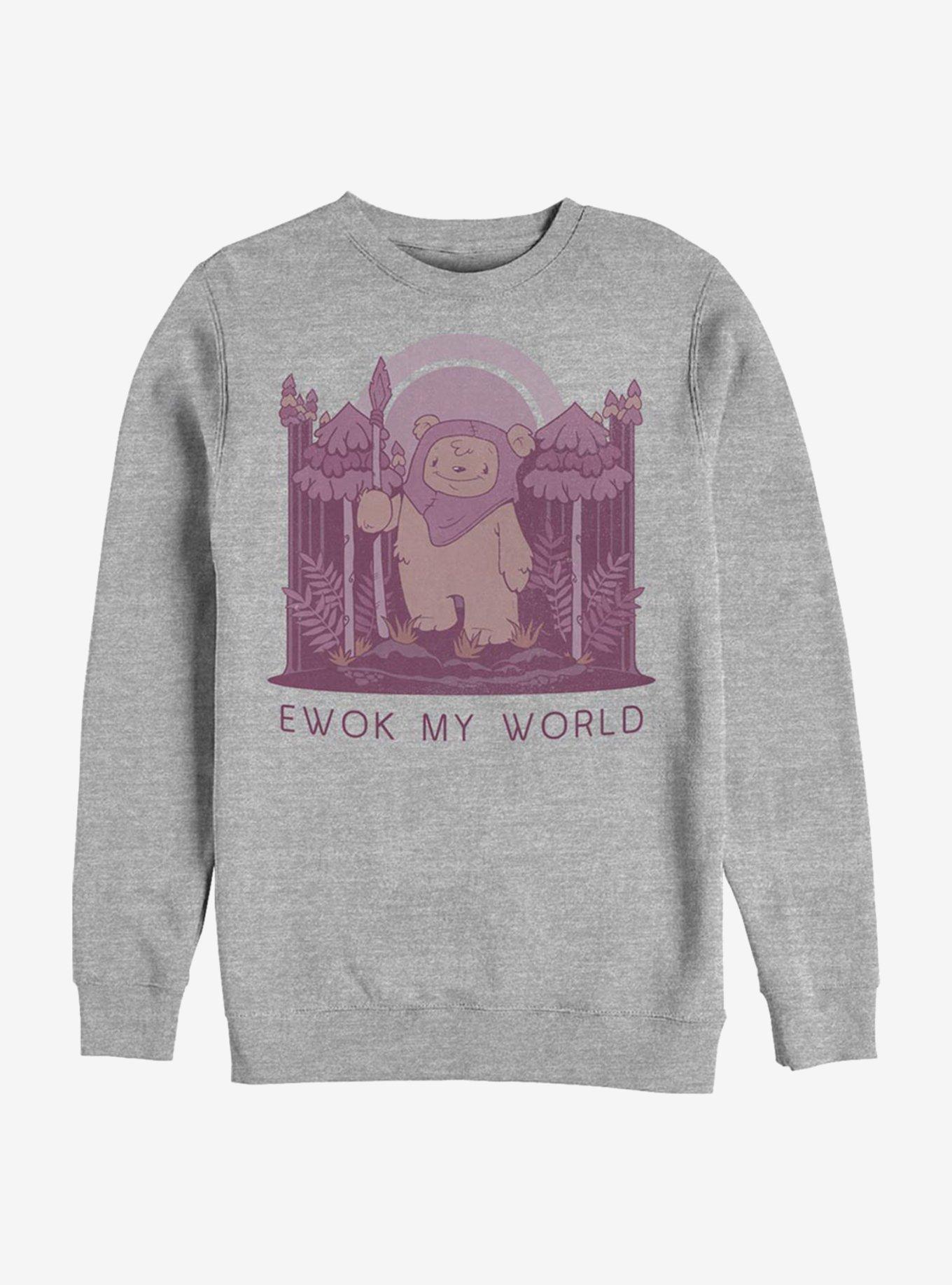 Star Wars Ewok My World Sweatshirt, ATH HTR, hi-res