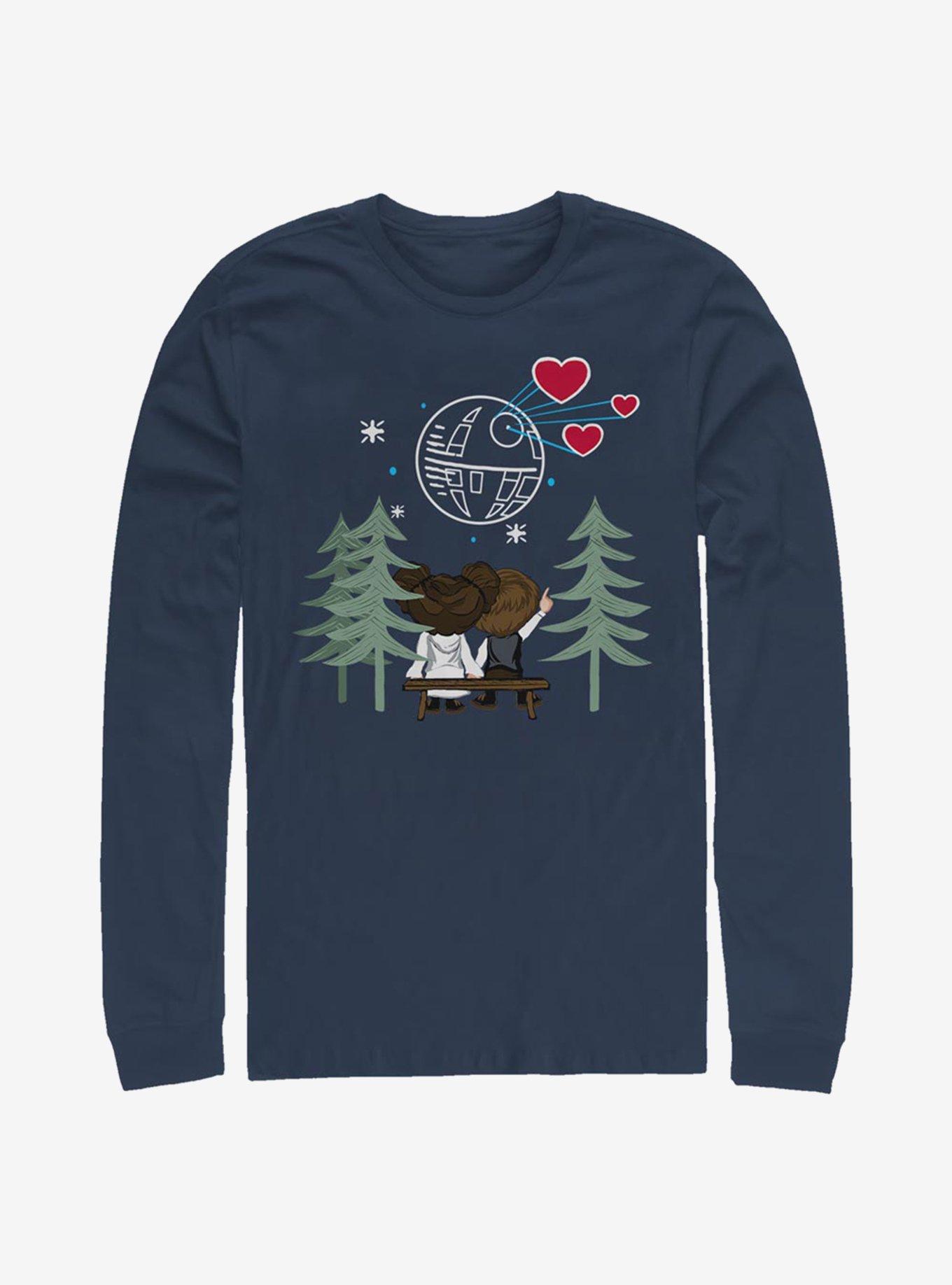 Star Wars Leia Han Valentine Long-Sleeve T-Shirt, , hi-res