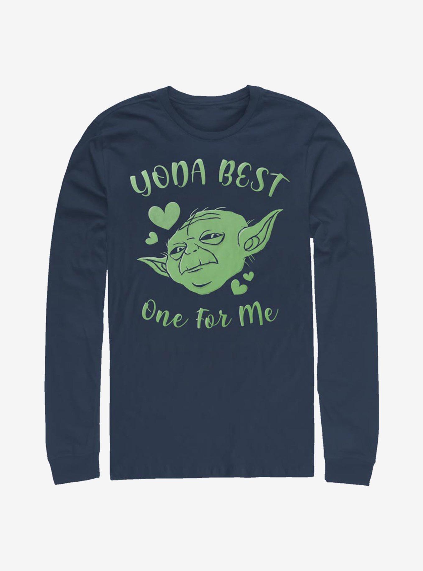 Star Wars Yoda Best Hearts Long-Sleeve T-Shirt, , hi-res