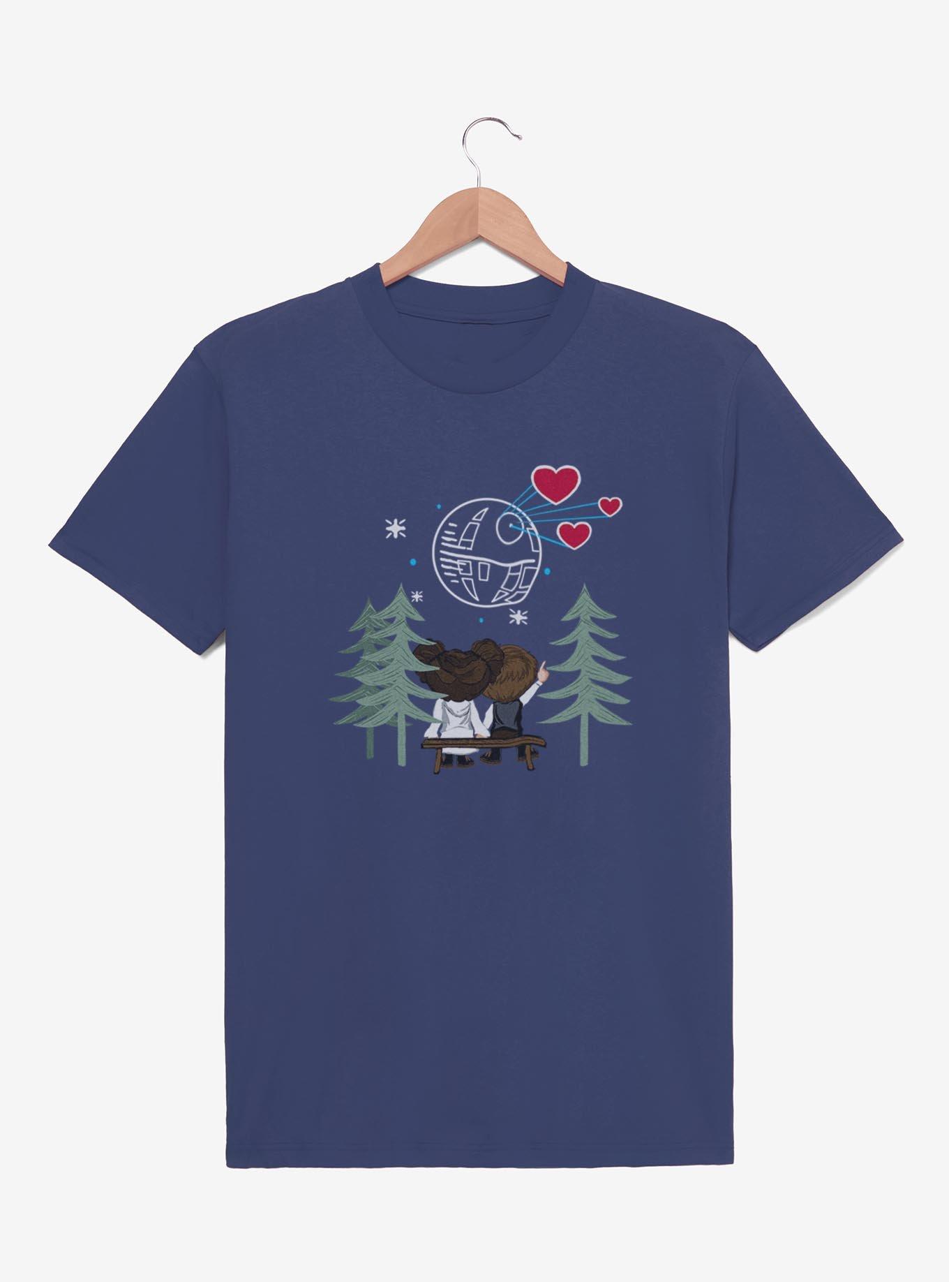 Star Wars Leia Han Valentine T-Shirt