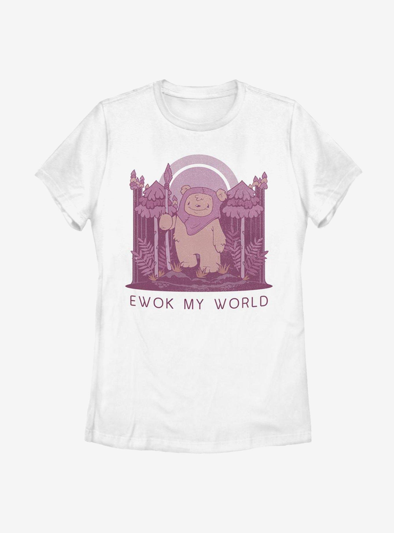 Star Wars Ewok My World Womens T-Shirt, , hi-res