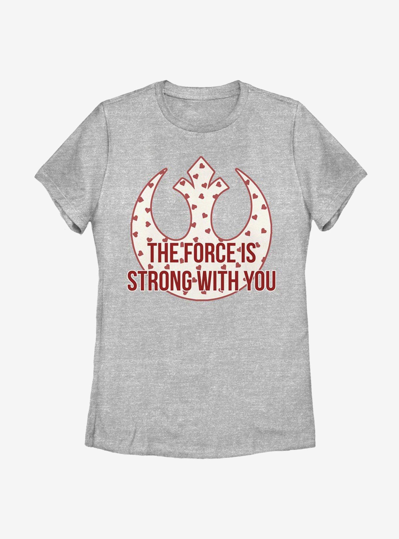 Star Wars Strong Heart Force Womens T-Shirt, , hi-res
