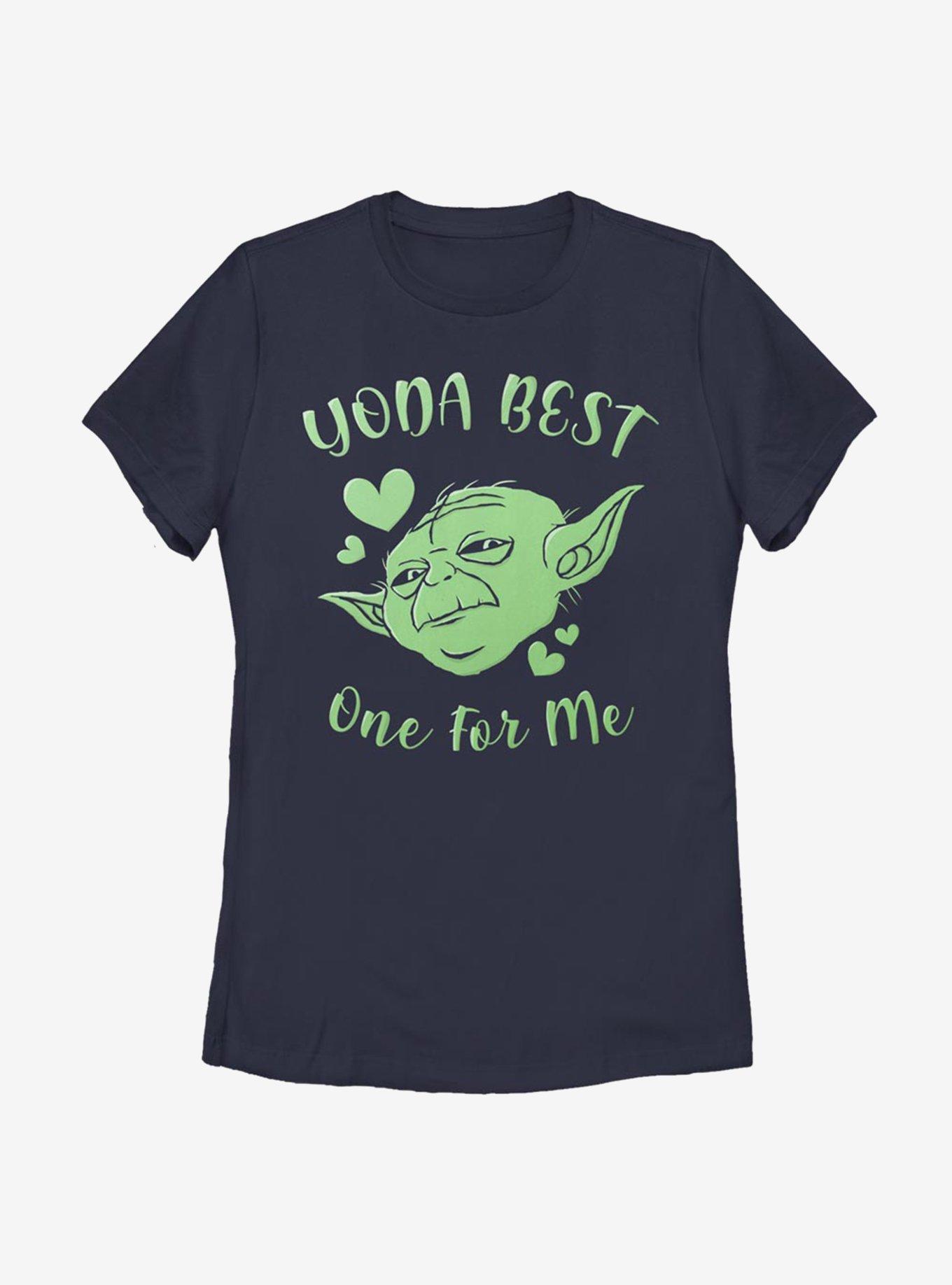 Star Wars Yoda Best Hearts Womens T-Shirt, , hi-res